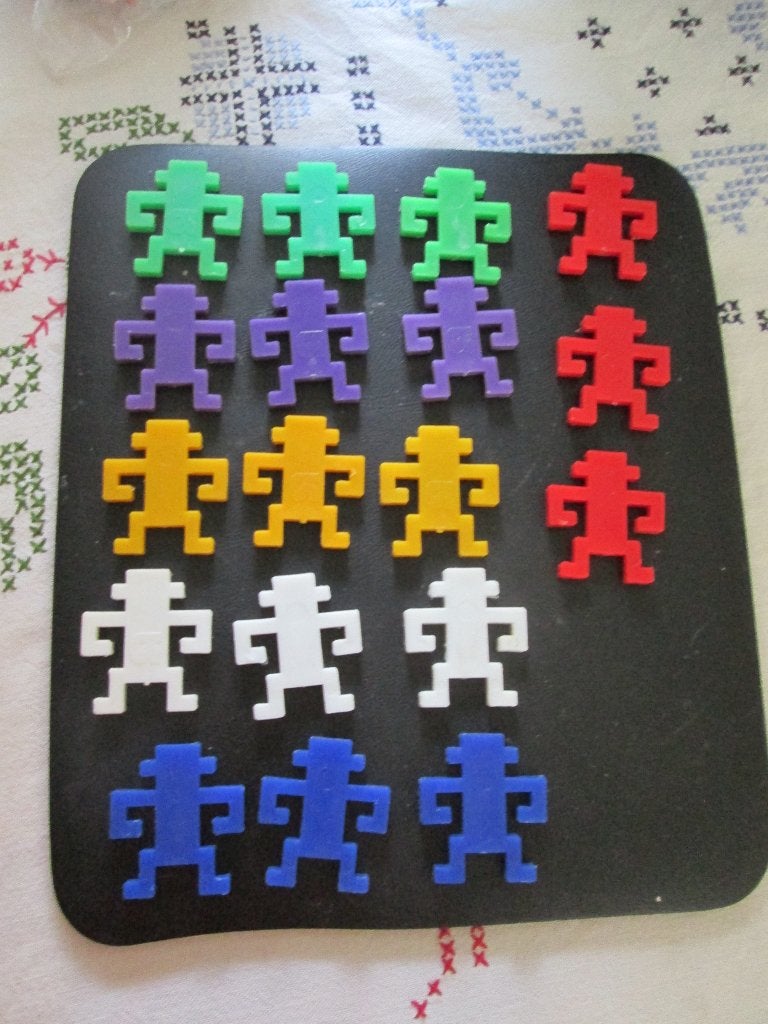 18 stuks Snoepje van de week De Gruyter Vintage Plastic, Ophalen of Verzenden, Zo goed als nieuw
