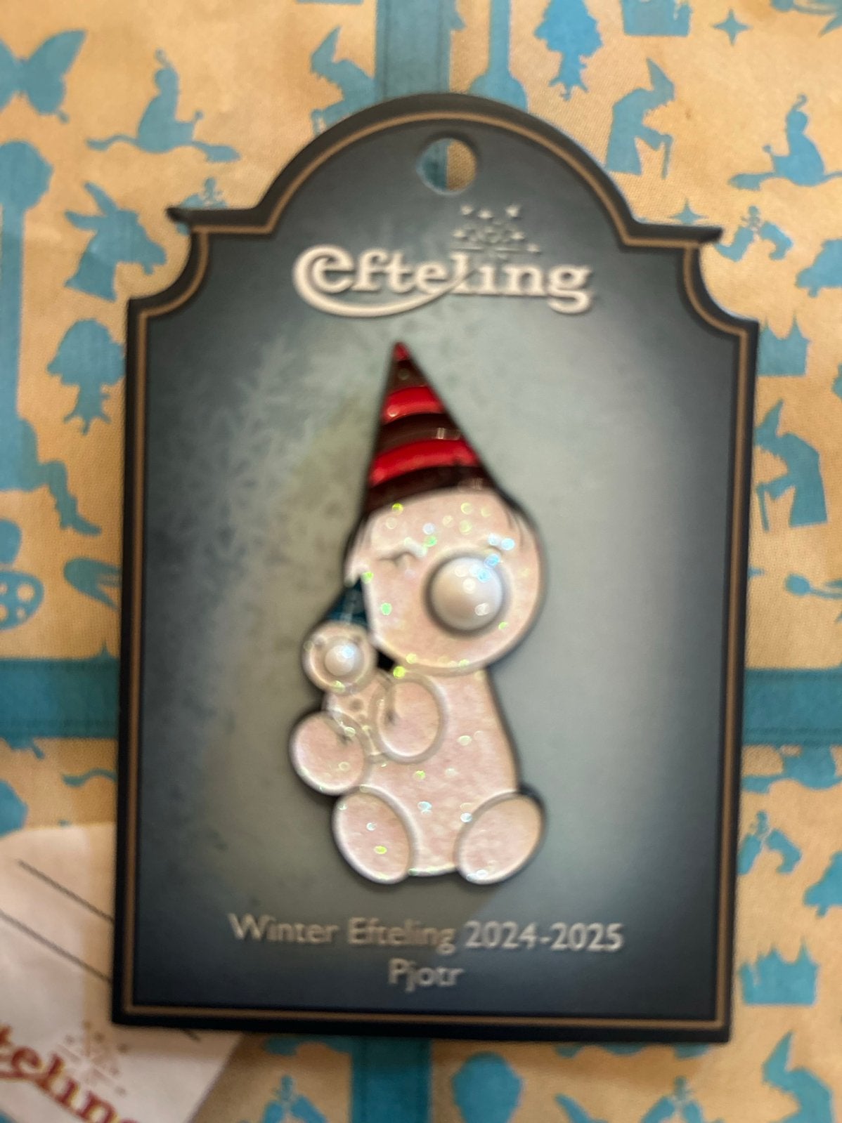 Efteling Winter Efteling 2024-2025 Pjotr Pin, Ophalen of Verzenden, Nieuw, Button of Speldje