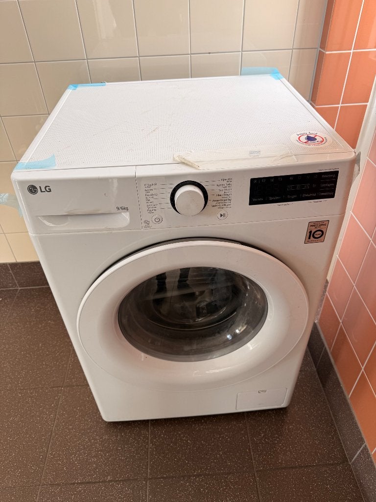 LG Wasmachine 9/6kg - Zo goed als nieuw, Witgoed en Apparatuur, Overige Witgoed en Apparatuur, Zo goed als nieuw, Verzenden