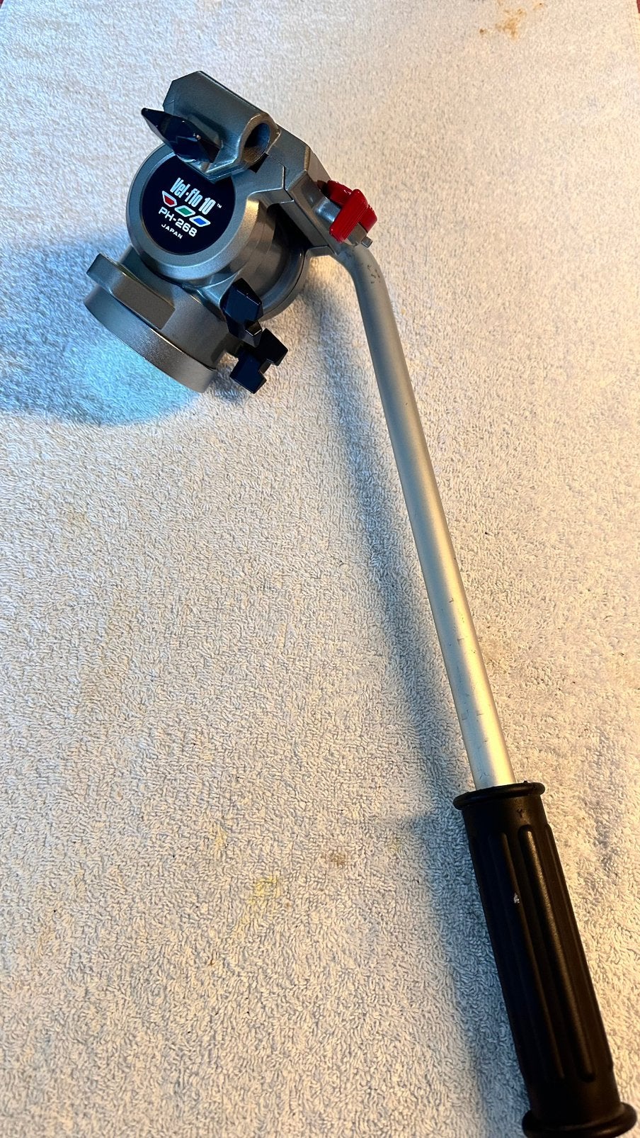 Statief hoofd Velbon Vel-flo 10 PH-268, Balhoofd, Ophalen of Verzenden, Zo goed als nieuw, Minder dan 150 cm