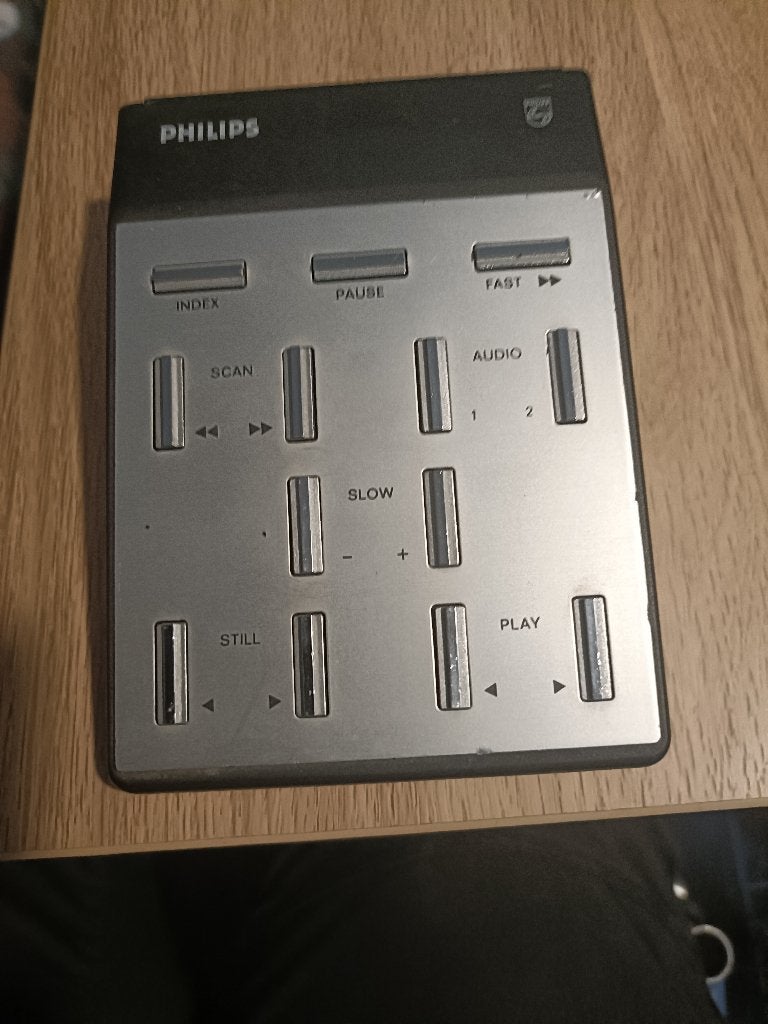 TE KOOP PHILIPS LASER VISION VLP720 Afstandsbediening, Verzenden, Zo goed als nieuw