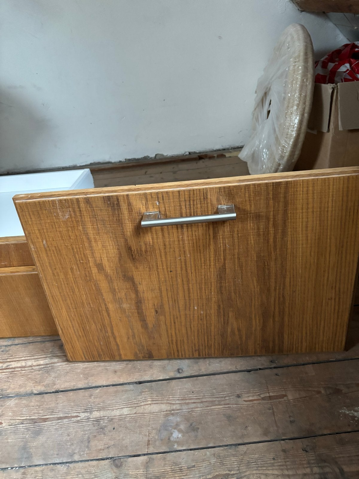 Ikea Maximera lade 60x60cm met massief houten front, Ophalen, Gebruikt