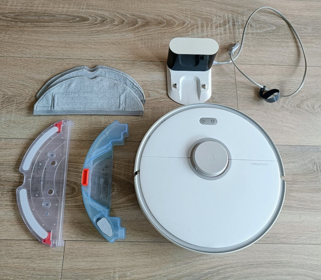 Roborock S5 Max robotstofzuiger – Compleet met accessoires, Overige merken, Ophalen of Verzenden, Zo goed als nieuw, Robotstofzuiger