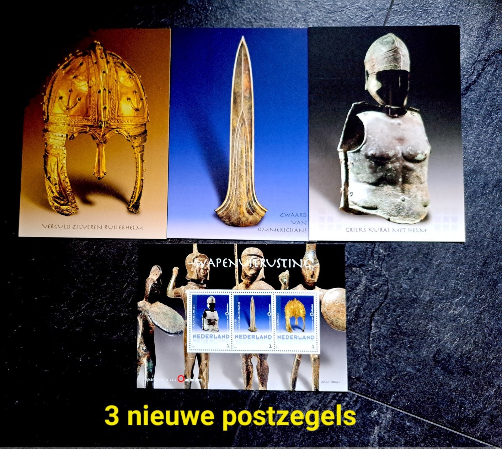 Postzegelvel 2018 NLRijksmuseum: Wapenui, Ophalen of Verzenden, Na 1940, Postfris