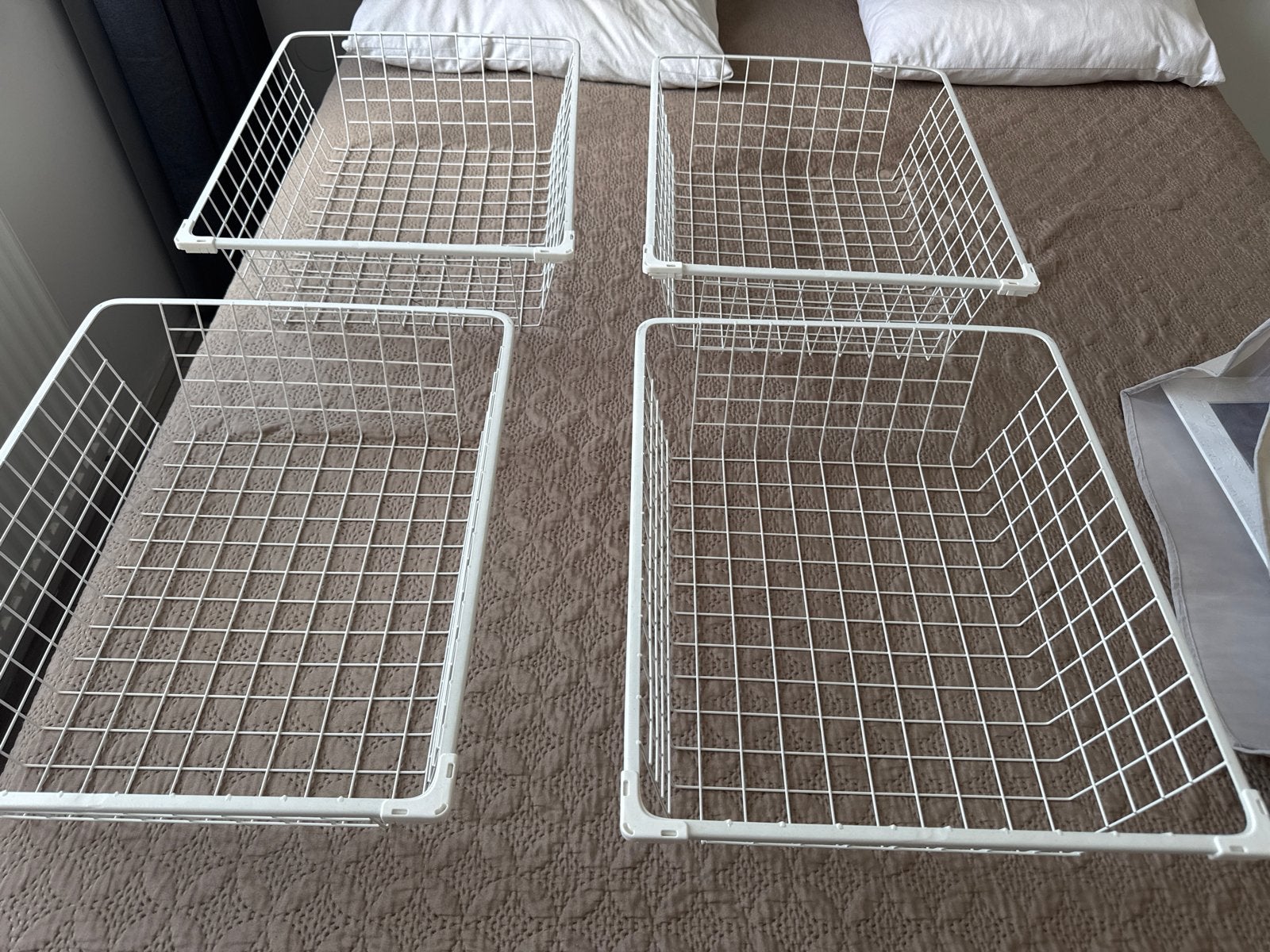 4x IKEA PAX Komplement draadmanden met rails, Ophalen, Gebruikt, 50 tot 100 cm, Minder dan 100 cm