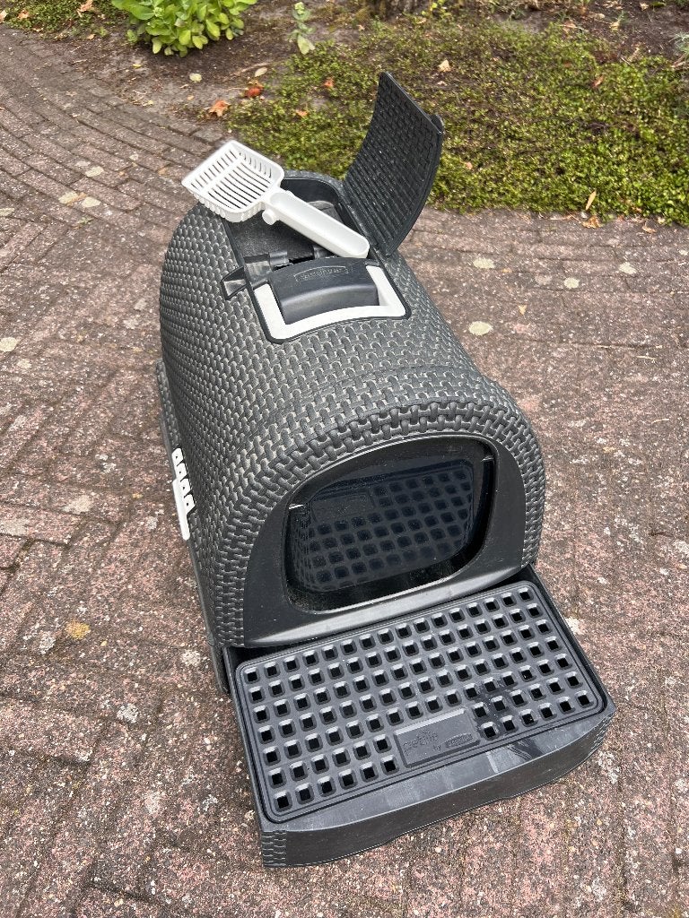 Curver Catlife kattenbak, Ophalen, Gebruikt, Gesloten
