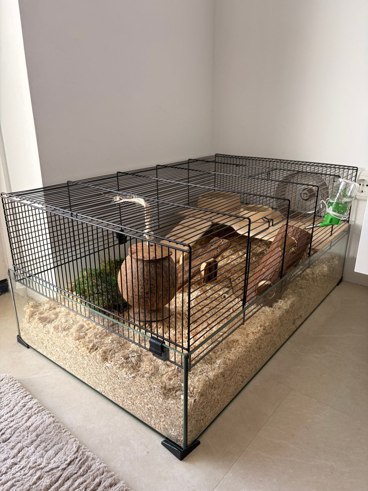 Hamsterkooi compleet inc toebehoeren, Dieren en Toebehoren, Minder dan 60 cm, Kooi, Minder dan 75 cm, Ophalen of Verzenden