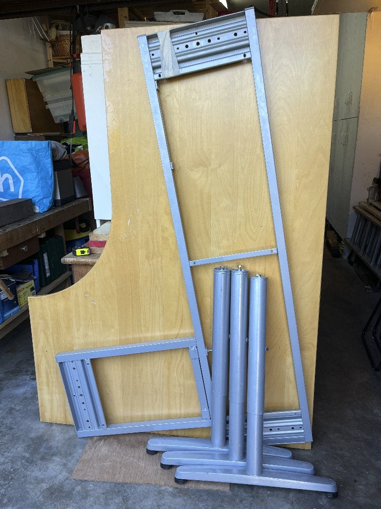 Bureau 160x120, Ophalen, 160 cm, Gebruikt, 120 cm