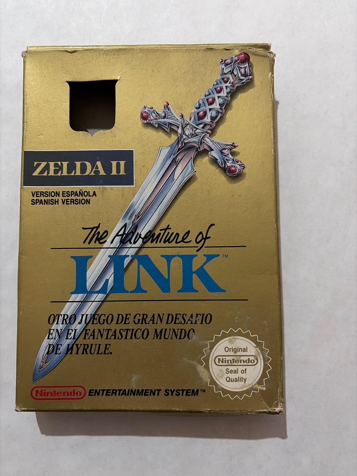 Zelda II: The Adventure of Link (NES) Spaanse versie, Avontuur en Actie, Gebruikt, 1 speler, Ophalen of Verzenden