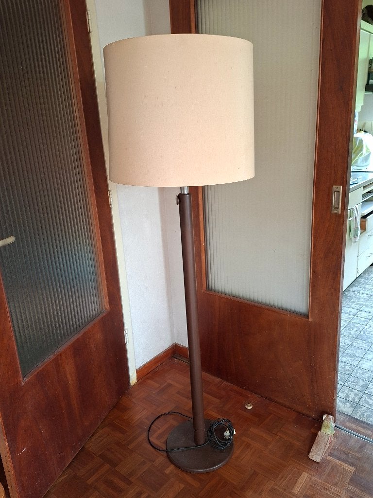 Vintage staande lamp, Ophalen, Gebruikt, Vintage, Metaal
