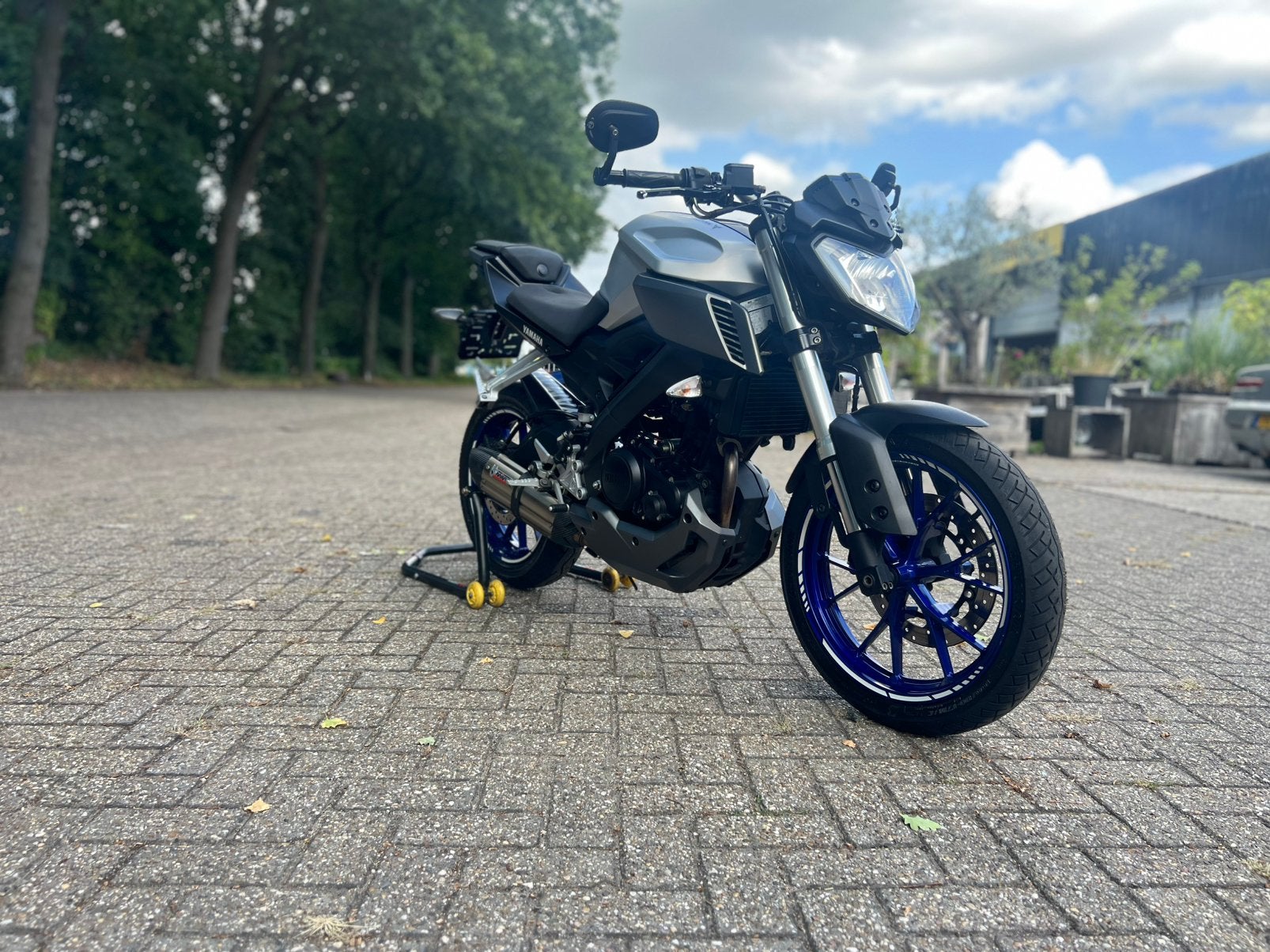 Yamaha MT 125 2015 11kW A1, Sportuitlaat, ., 125 cc, 11 kW of minder