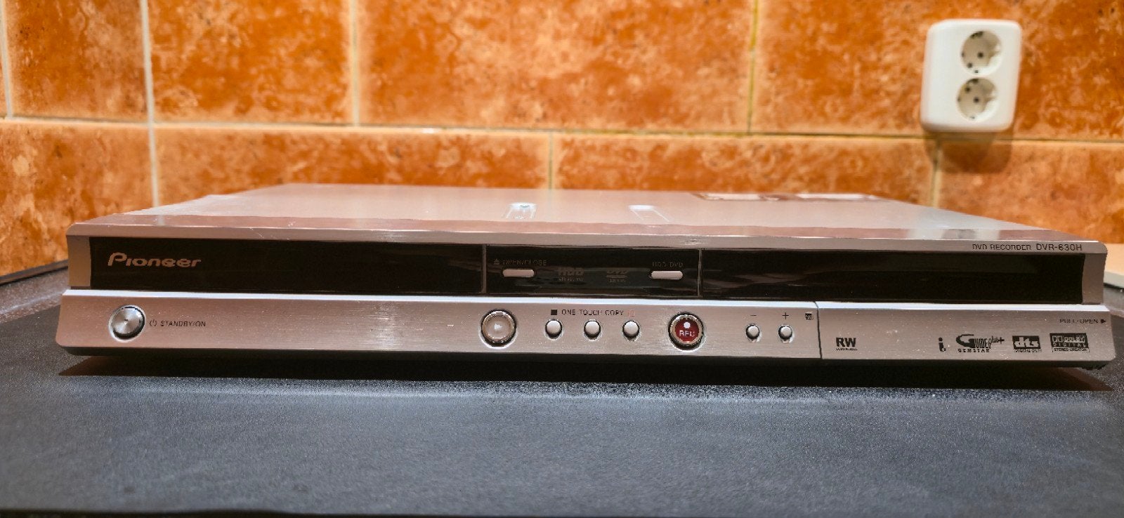 Pioneer DVD/HDD DVR-630H 250 GB Recorder Afstandsbediening, Audio, Tv en Foto, Ophalen of Verzenden, Pioneer