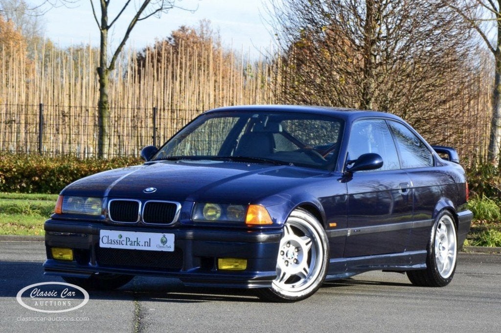 Bmw 3-SERIE i - E36 Coupé Clubsport  - ONLINE AUCTION, Euro 2, Gebruikt, 2494 cc, Blauw