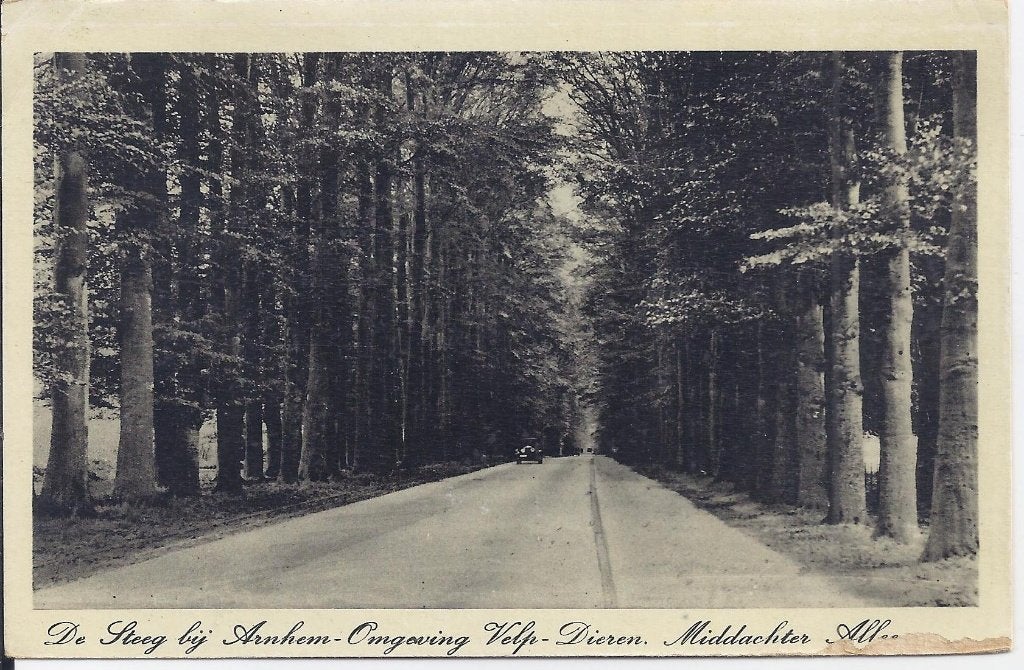 De Steeg bij Arnhem Oude Ongelopen Ansichtkaart ( B 693 ), Verzamelen, Ansichtkaarten | Nederland, Ophalen of Verzenden, 1940 tot 1960