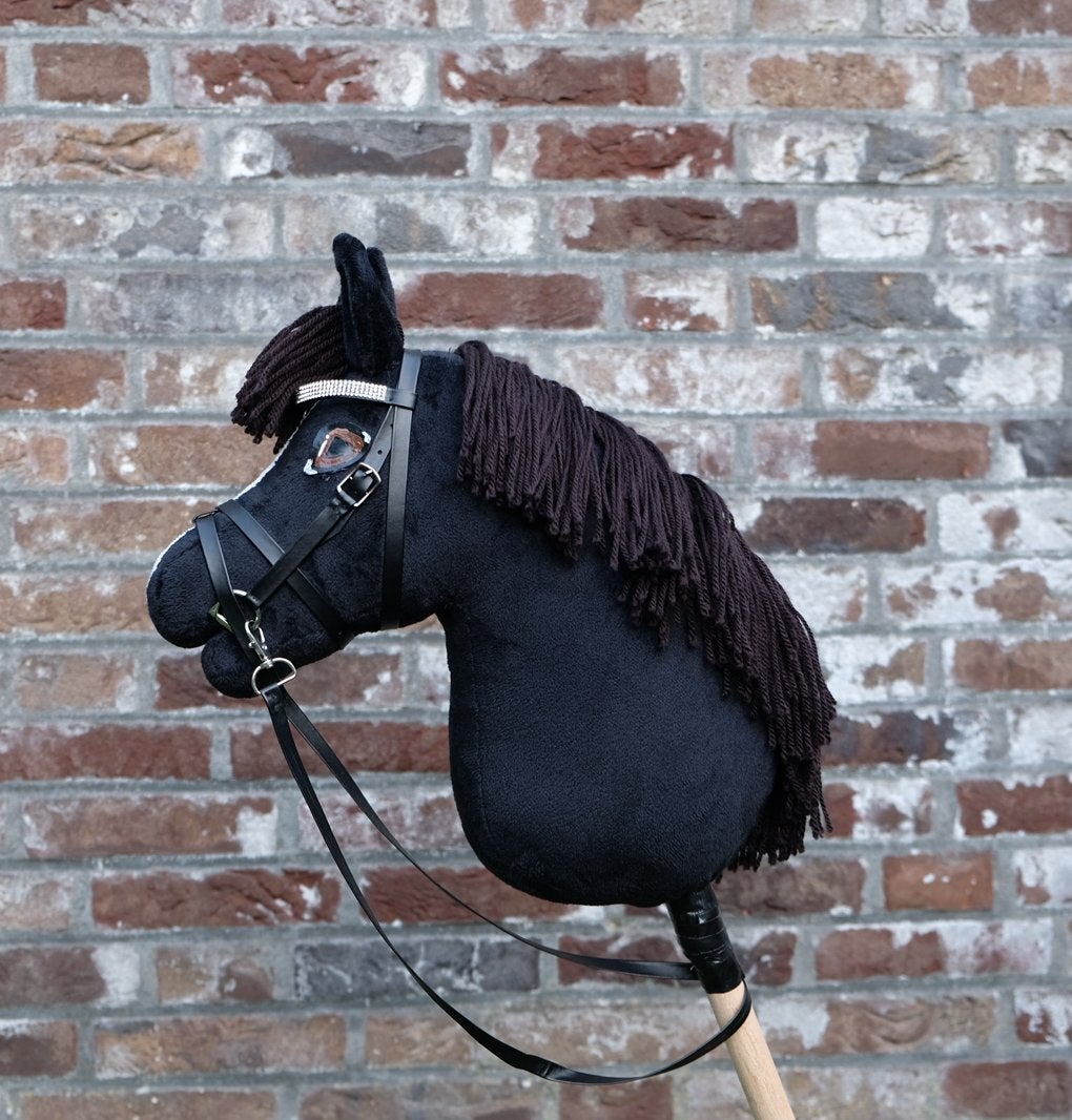Leuke zwarte hobbyhorse te koop, Ophalen of Verzenden, Nieuw