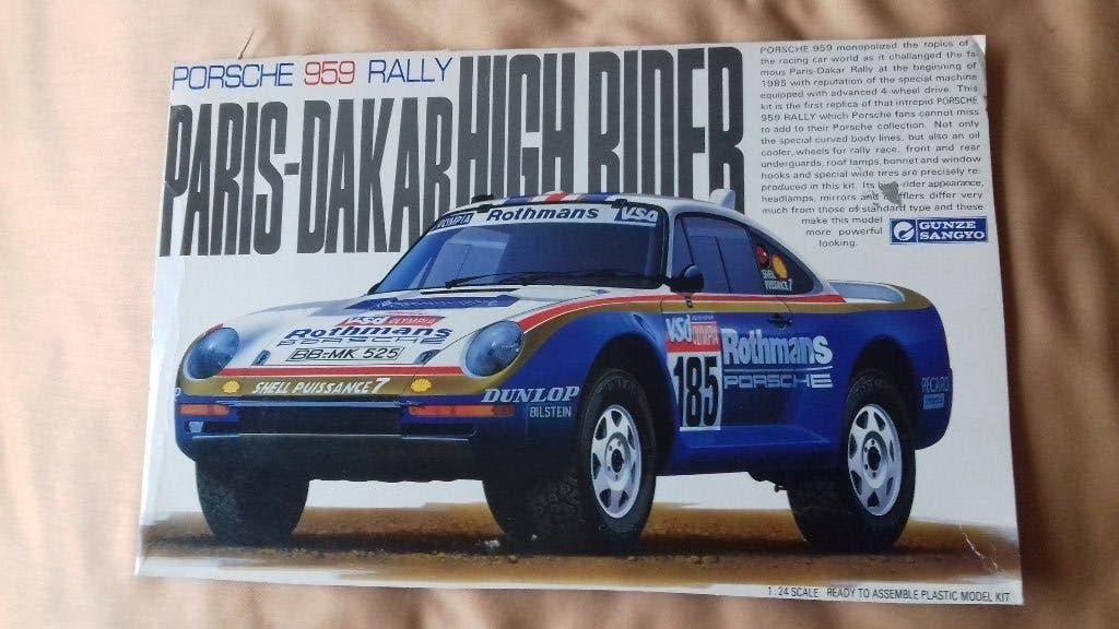 PORSCHE 911 MARTOYS . PARIS 959 RALLY, Ophalen of Verzenden, Auto, Overige merken