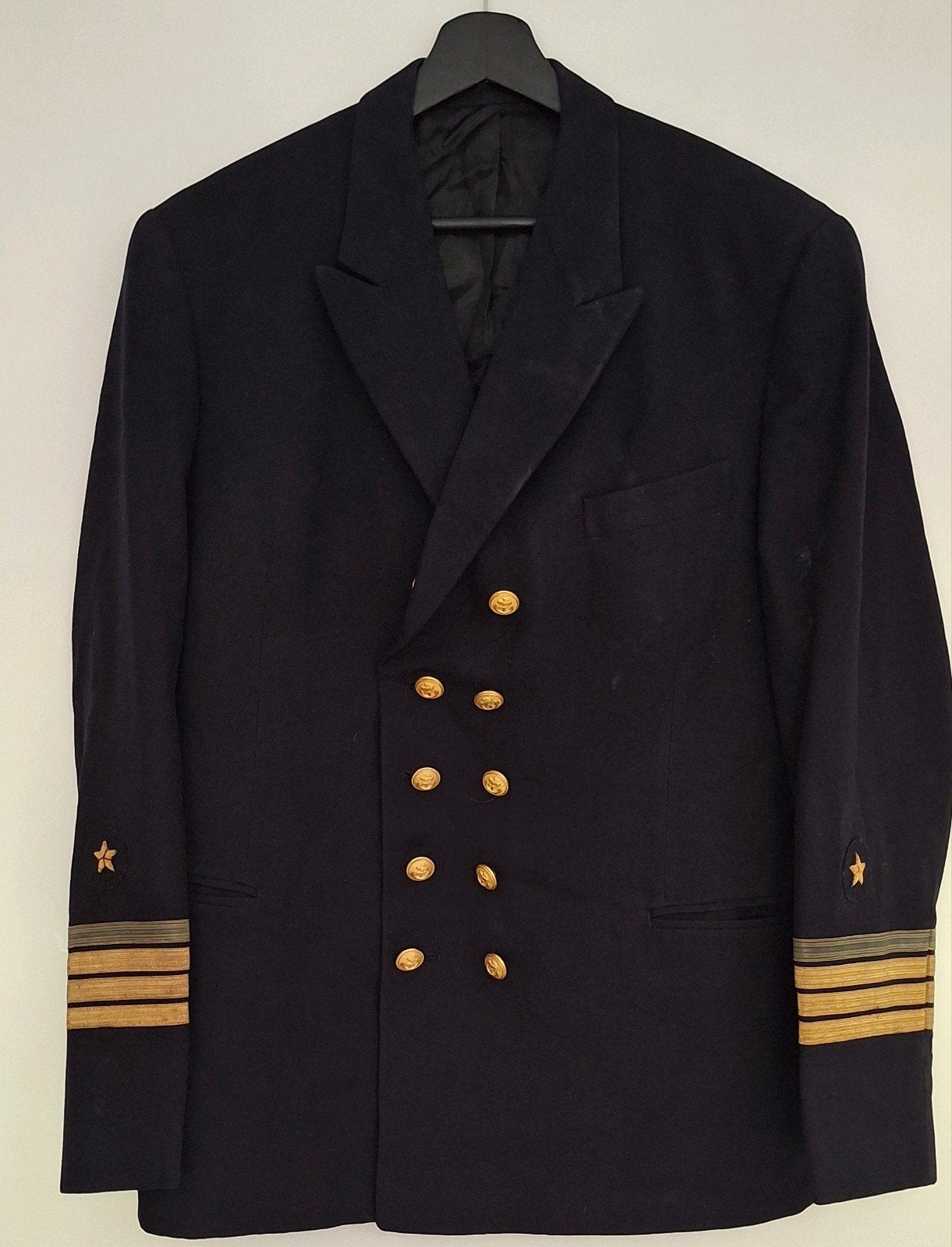 Uniformjas Duitse scheepsarts koopvaardij, Ophalen of Verzenden, Overige soorten, Duitsland, Kleding of Schoenen