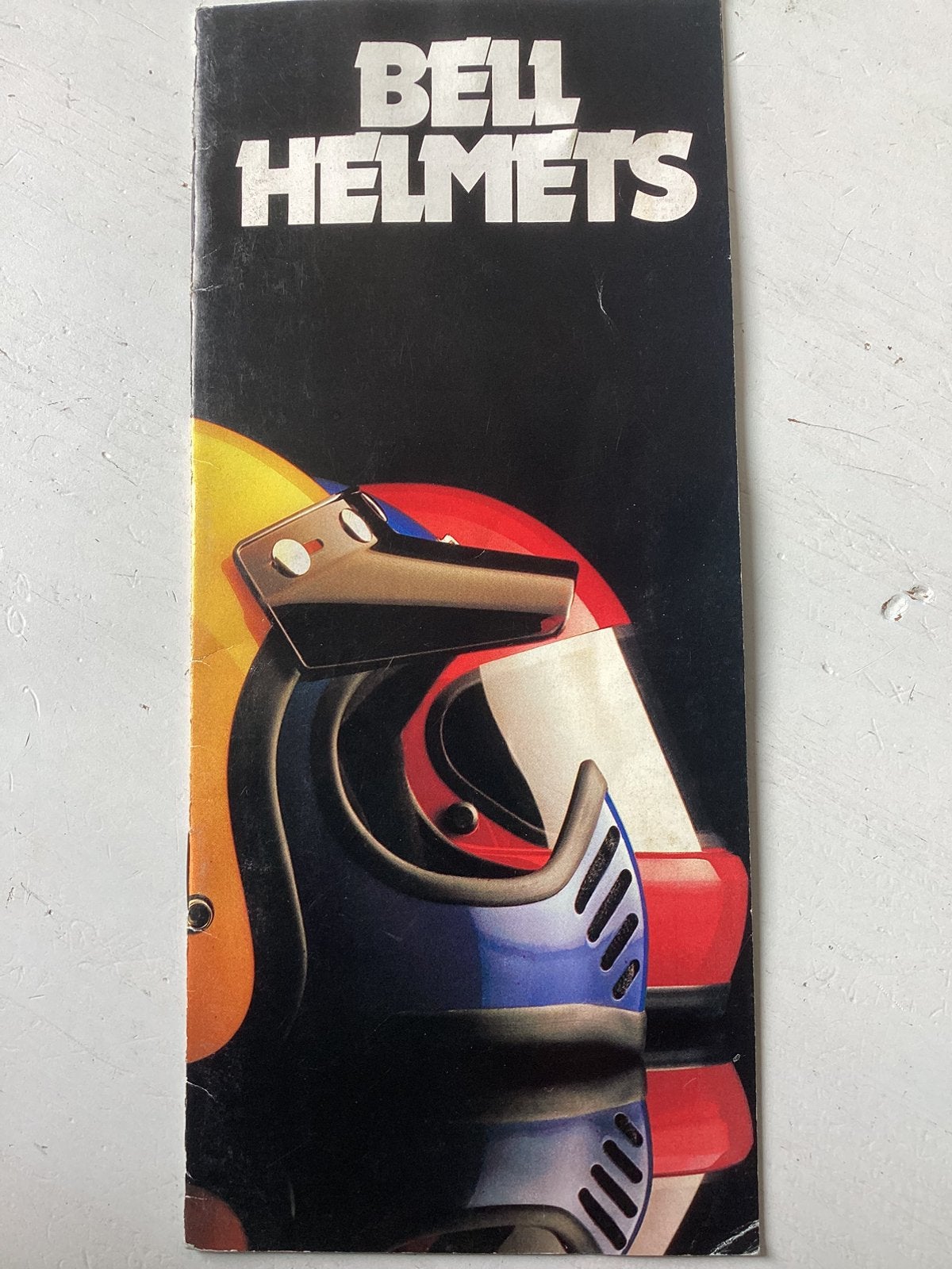 Folder Bell Helmets, Verzenden, Zo goed als nieuw, Folder
