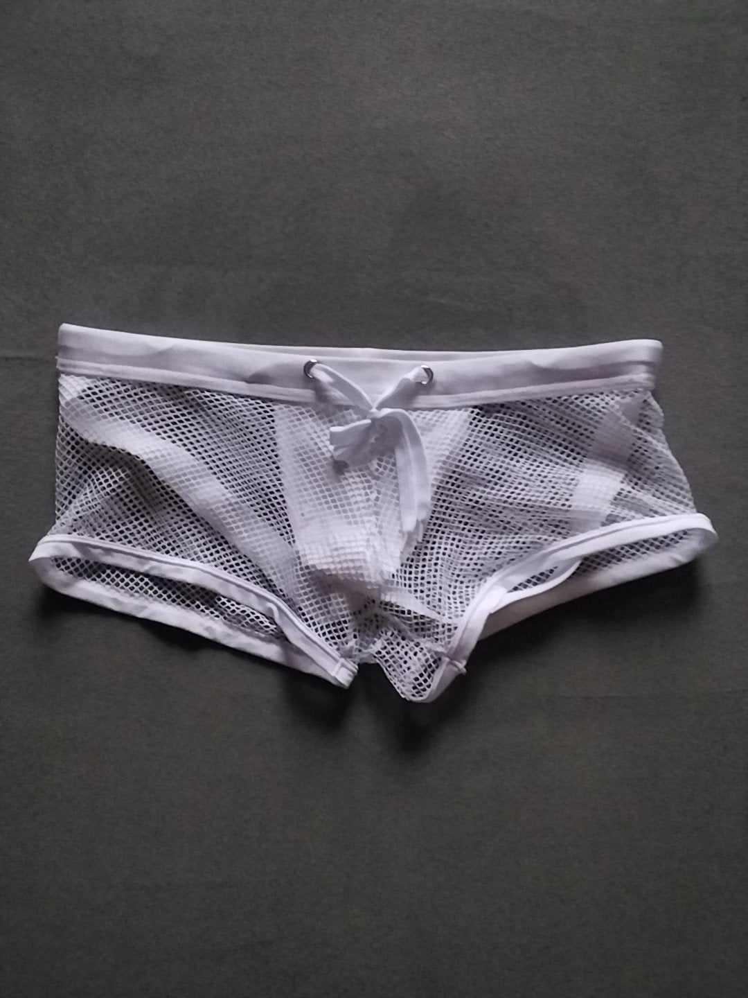 heren onderbroek ondergoed boxershort jock gay doorschijnend, Kleding | Heren, Ophalen of Verzenden, Wit, Boxer