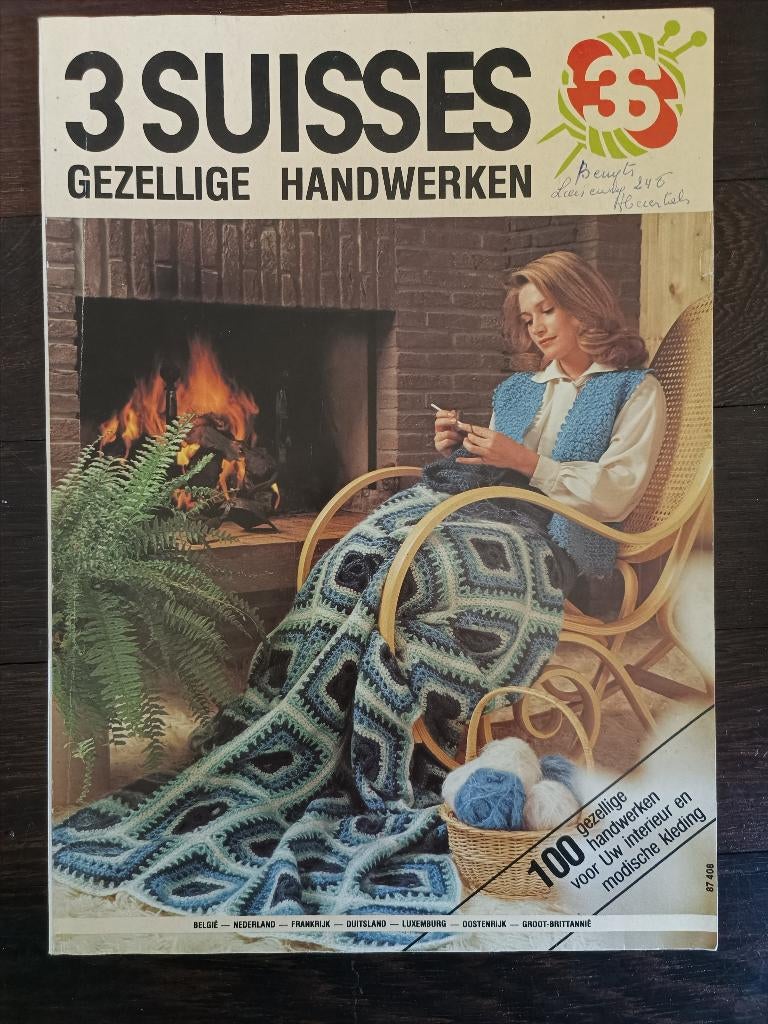 3 Suisses gezellig handwerken, Breien en Haken, Ophalen of Verzenden, Zo goed als nieuw, 3 Suisses