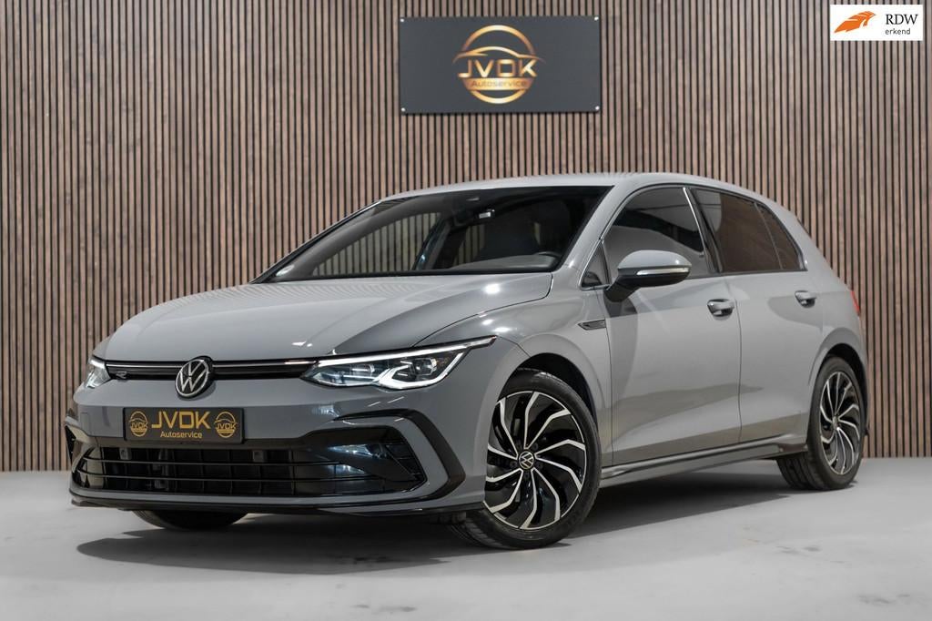 Volkswagen Golf 1.5 eTSI R-Line 2020 DSG IQ CAMERA VIRTUAL, Auto's, Stof, 4 cilinders, 150 pk, Bedrijf