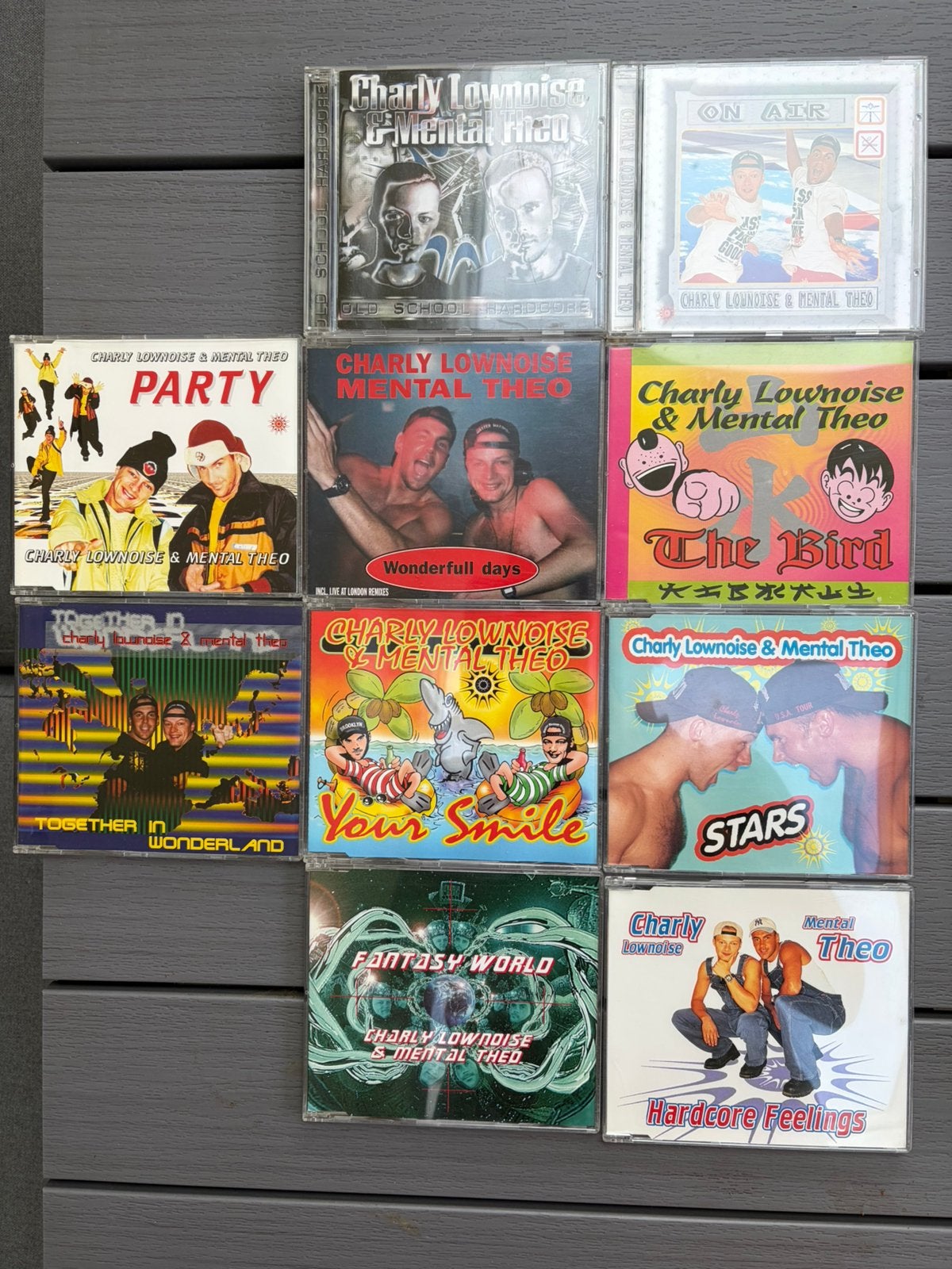 9x Charley Lownoise & Mental Theo cd. Happy Hardcore, Ophalen of Verzenden, Zo goed als nieuw