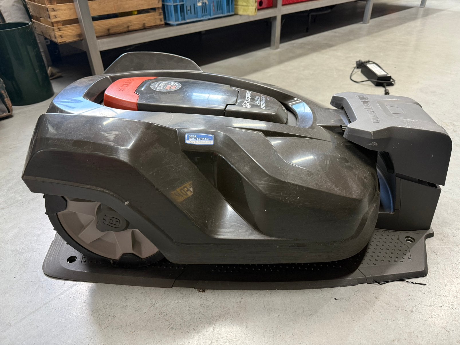 Husqvarna automower 420, Tuin en Terras, Ophalen of Verzenden, Gebruikt, 20 tot 25 cm, Met regensensor
