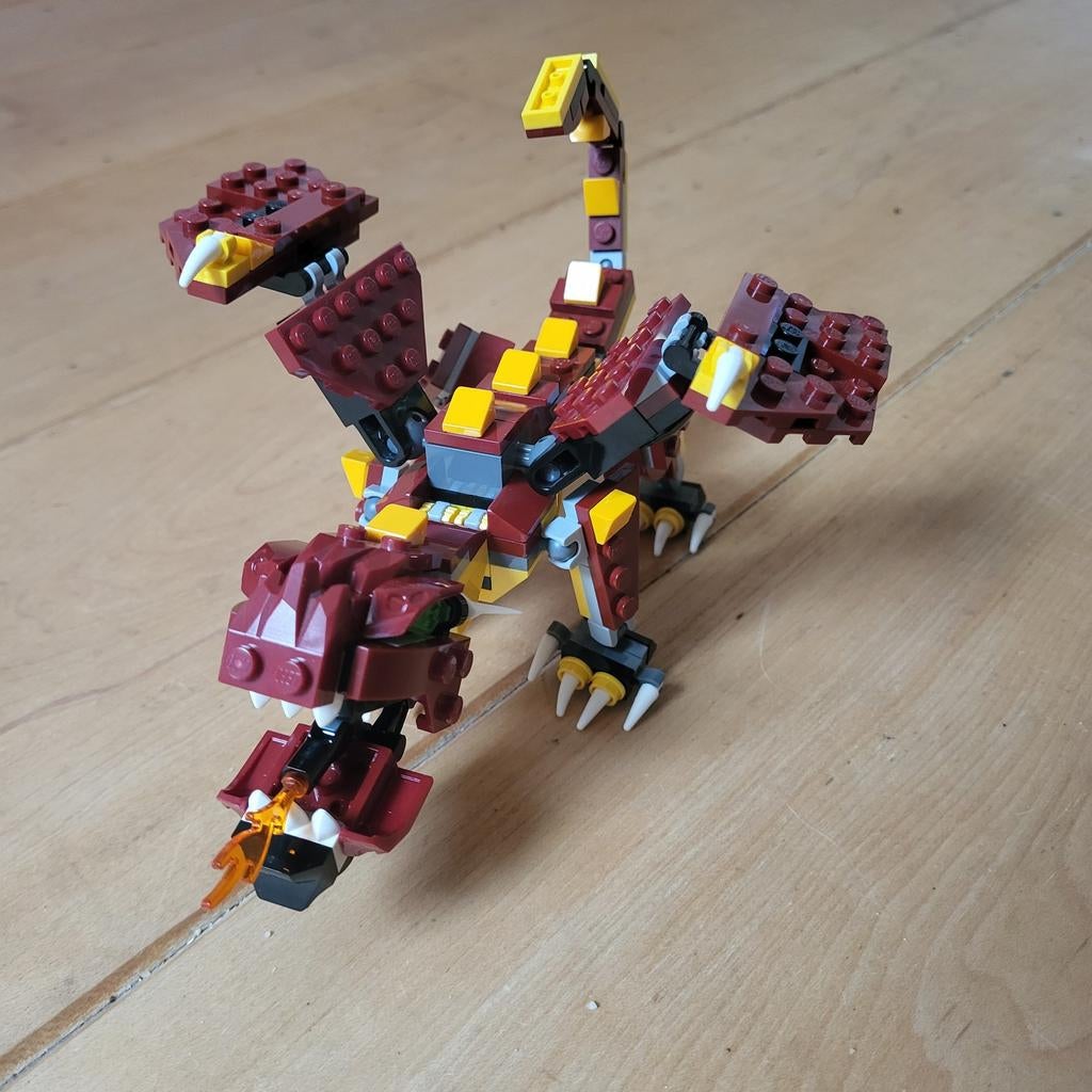 Lego Creator 3-in-1 Mytische Wezens (31073), Gebruikt, Lego, Ophalen of Verzenden, Compleet
