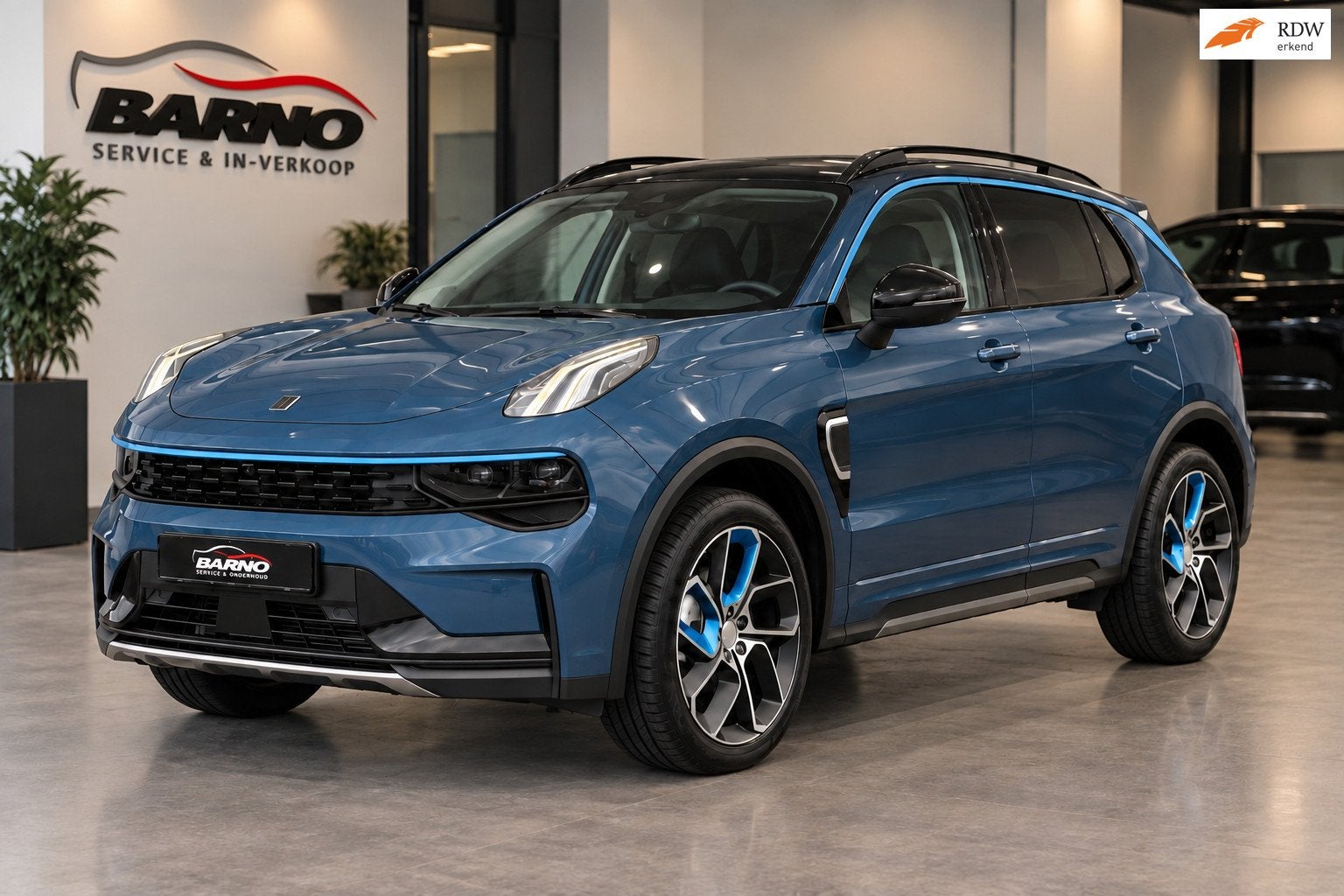 Lynk & Co 01 1.5 PANO|360° Camera|BOMVOL, Auto's, Dealer onderhouden, Met garantie (alle), Blauw, Bedrijf