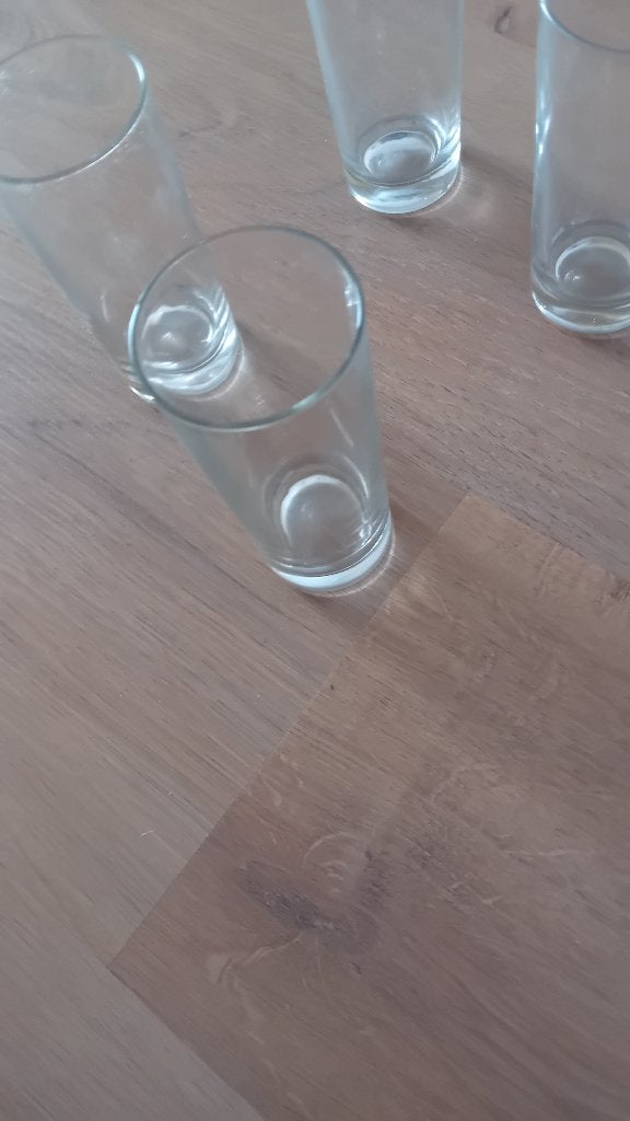 Limonade glazen 4 stuks nieuw, Glas of Glazen, Nieuw, Ophalen of Verzenden, Glas