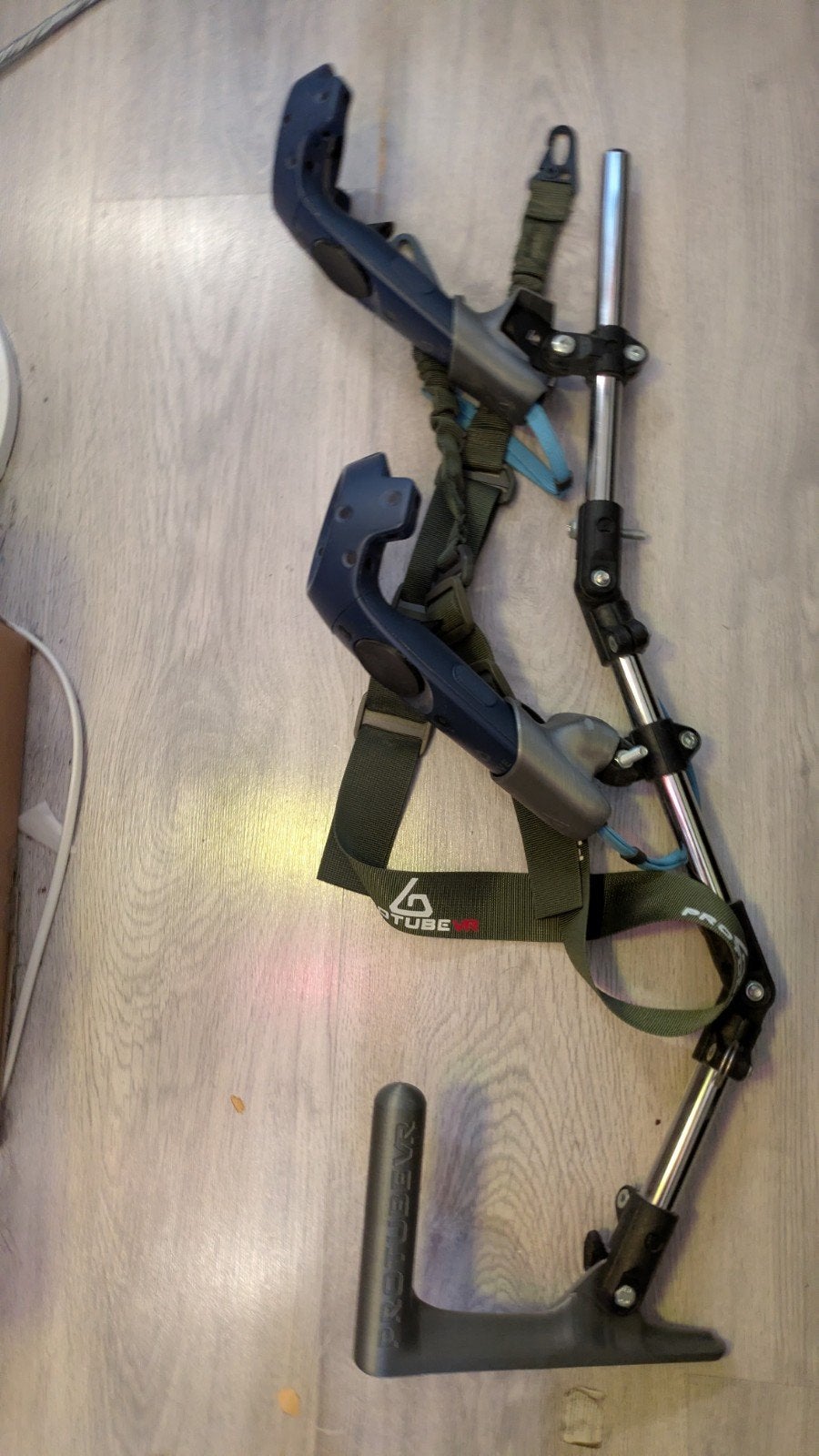 ProTubeVR met HTC Vive Controllers, Spelcomputers en Games, Virtual Reality, Verzenden, Gebruikt, Controller, Pc