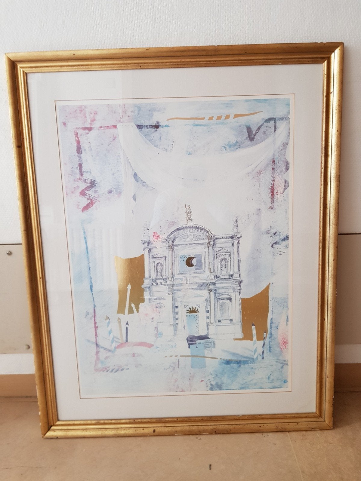 Gesigneerde Giclée 'Venetië' door Leonore Fini (1989), Ophalen, Giclée, Papier/karton, Gelimiteerde oplage