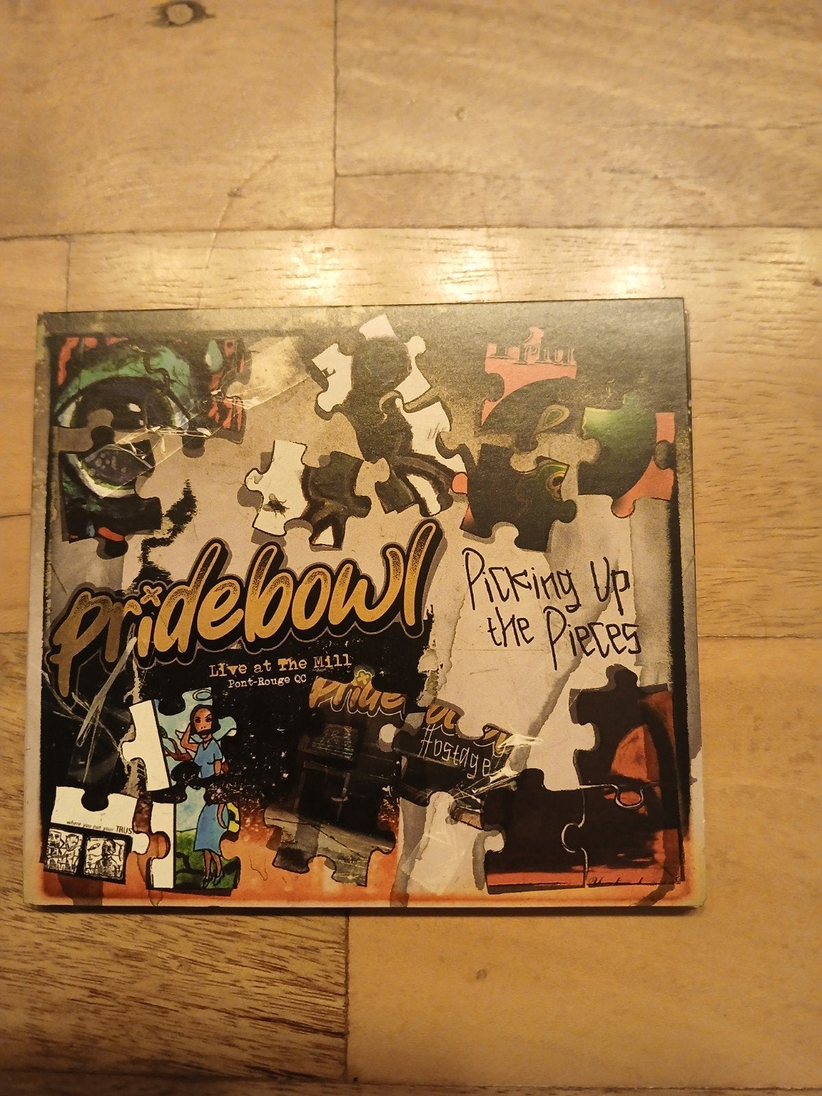pridebowl picking up the pieces, live punk rock cd, Digipak, Ophalen of Verzenden, Zo goed als nieuw, Album