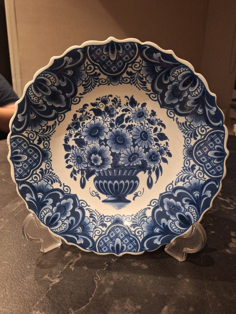Oud Delft wandbord, Antiek en Kunst, Antiek | Wandborden en Tegels, Ophalen of Verzenden