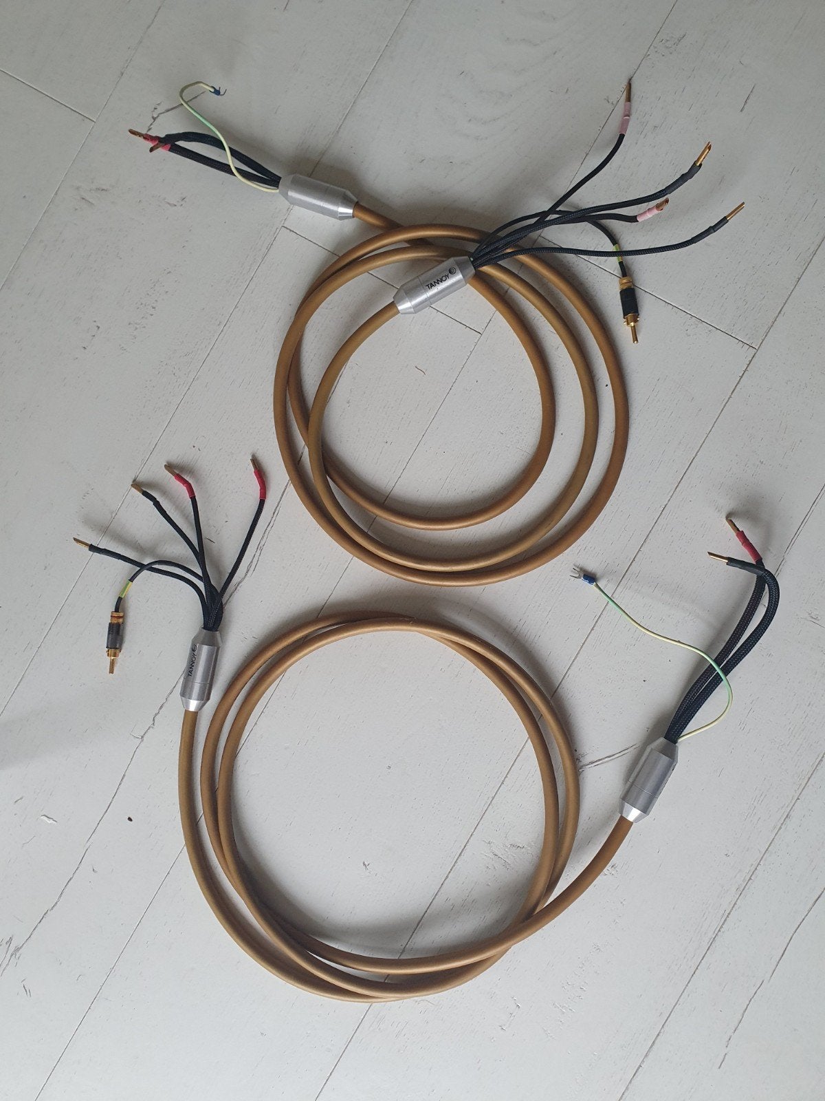 van den Hul  inspiration/tannoy reference, Ophalen of Verzenden, 2 tot 5 meter, Luidsprekerkabel