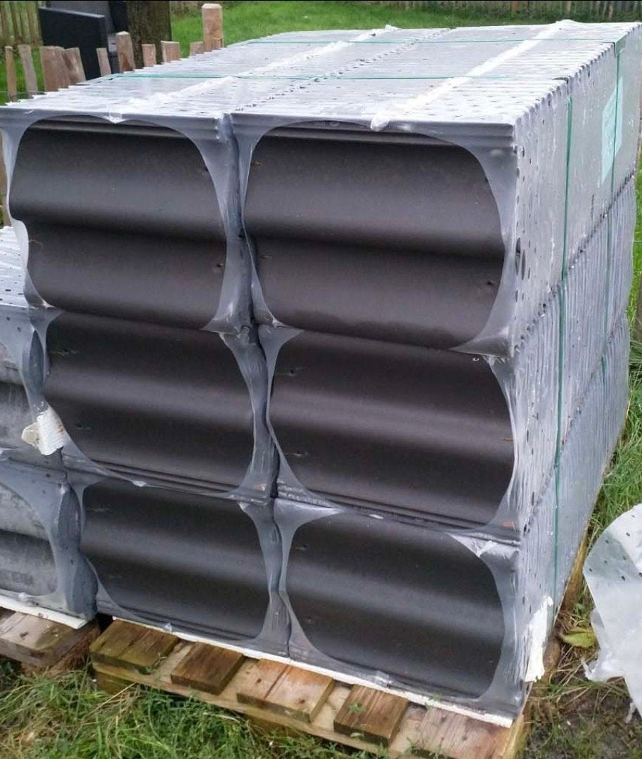 Nieuwe Nelskamp dakpannen graniet Top 2000S 2 pallets, Ophalen, Steen of Klei, Zwart, Nieuw