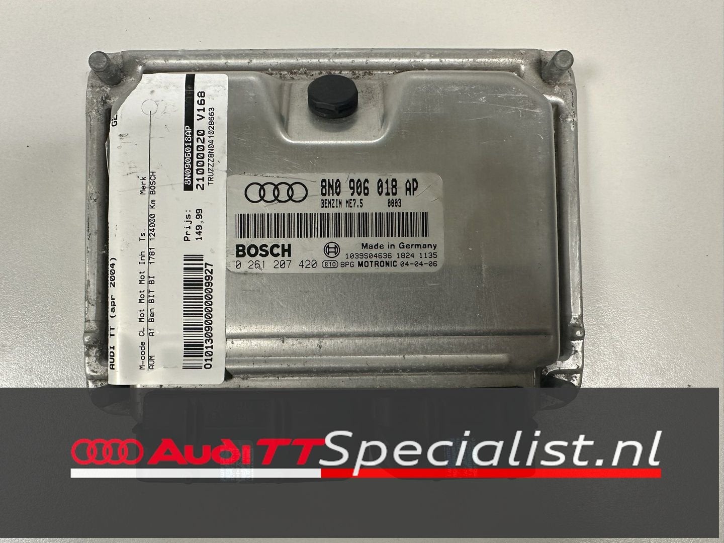 Audi TT motor regelapparaat ecu computer 8N0906018AP, Gebruikt, -, -, -