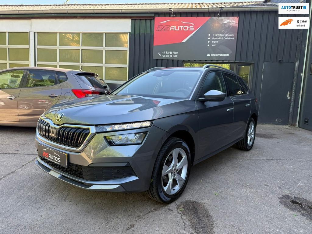 Skoda KAMIQ 1.0 TSI Active 2024/Virtual/Led/Airco/Carplay, Auto's, Skoda, Gebruikt, Euro 6, 95 pk, Met garantie (alle)