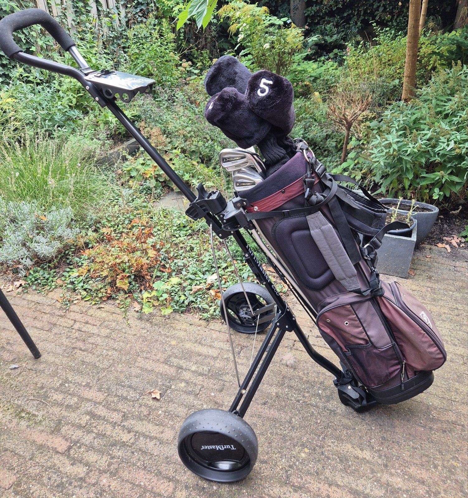 Complete dames golfset met standbag en trolley