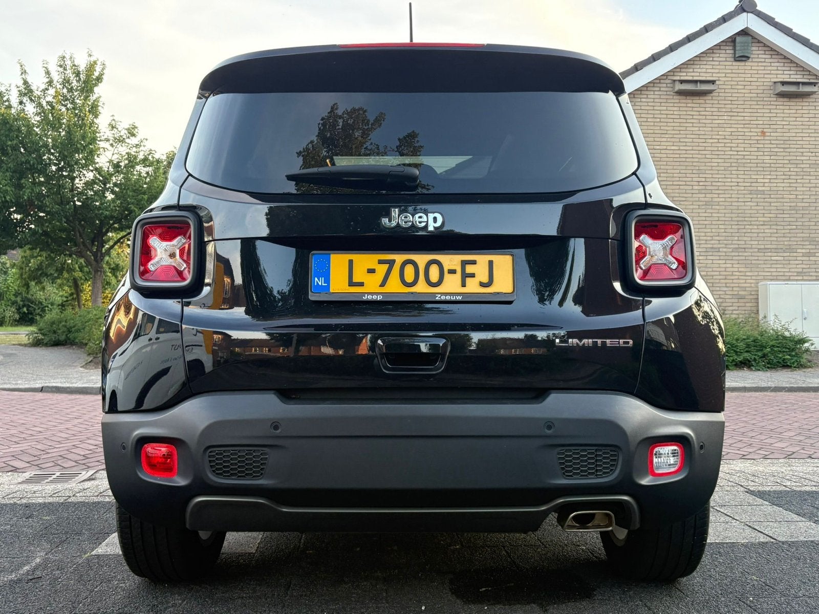 Jeep Renegade Limited 1.0 Turbo 120PK, Auto's, Voorwielaandrijving, 15 km/l, 1250 kg, Zwart