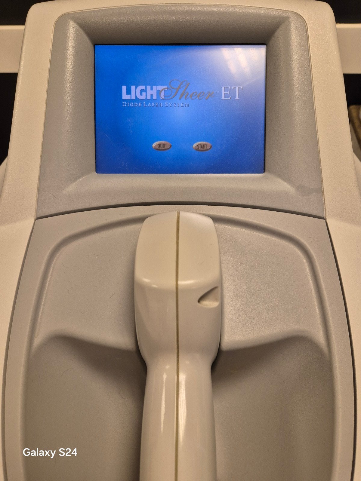 LightSheer ET Diode Laser System - Professionele Ontharing, Witgoed en Apparatuur, Ophalen of Verzenden, Zo goed als nieuw, Scheren en Epileren
