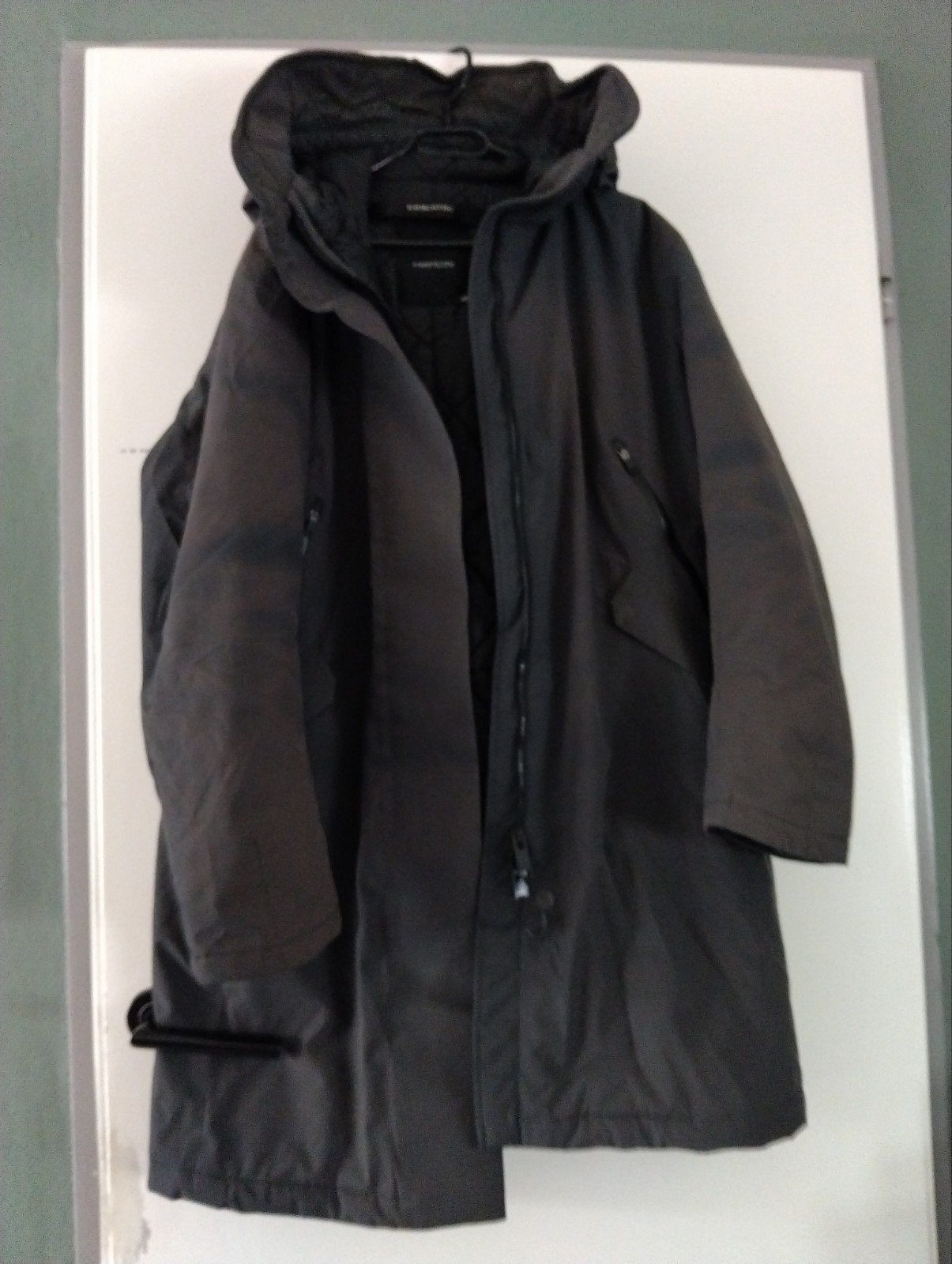 KRAKATAU lange jas XXL met magnetische flap, Ophalen, KRAKATAU, Zwart, Overige maten