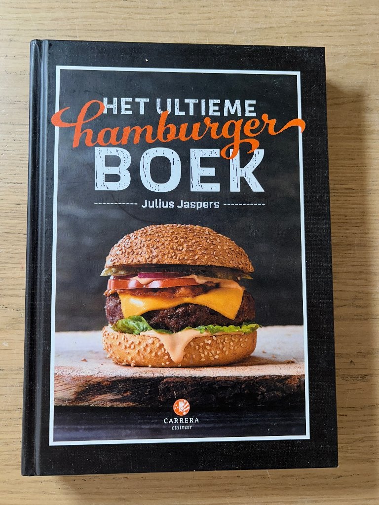 Het Ultieme Hamburger Boek | Julius Jaspers, Ophalen of Verzenden, Zo goed als nieuw