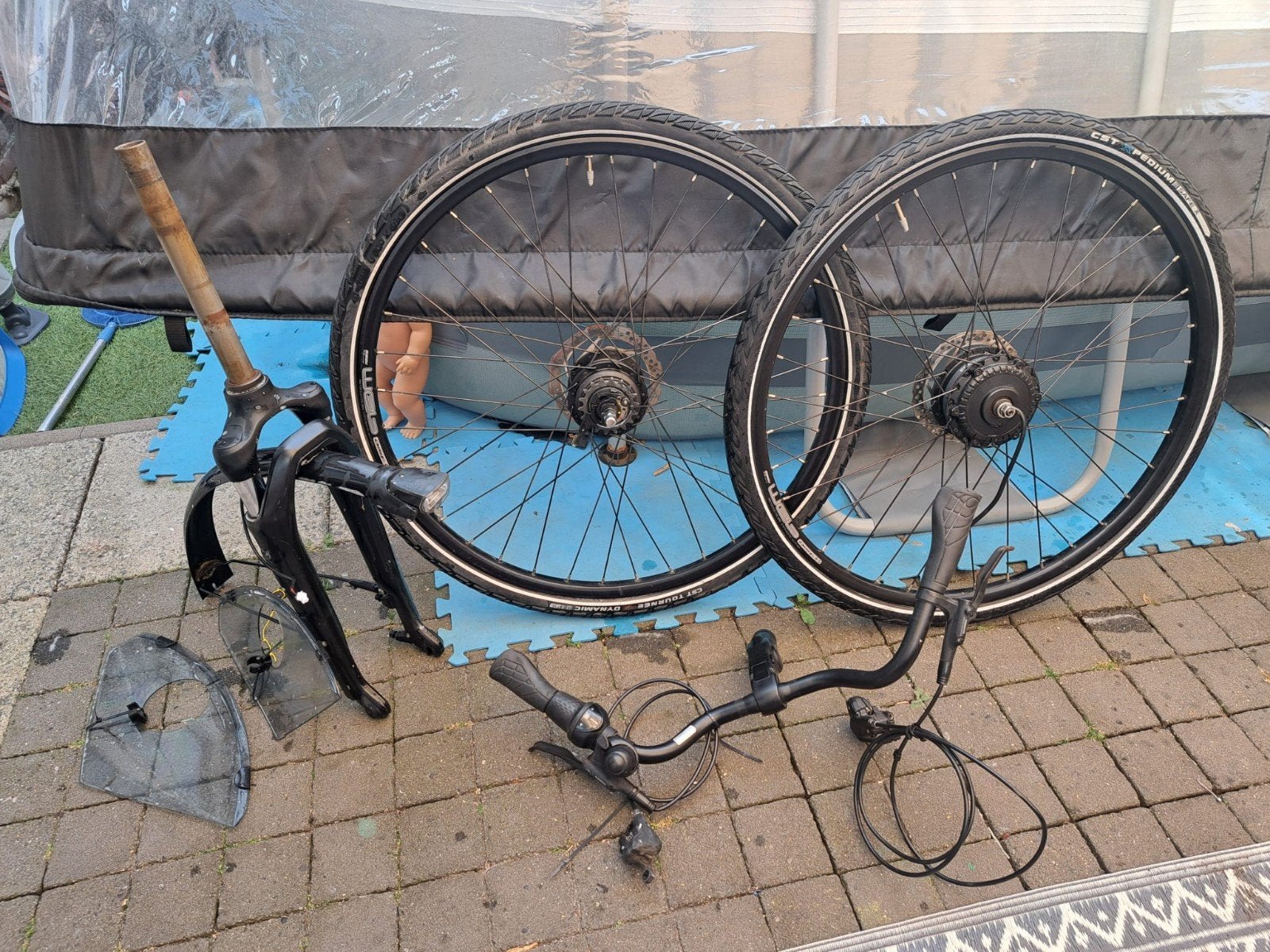 stella livorno wielen plus motor, Ophalen, Zo goed als nieuw