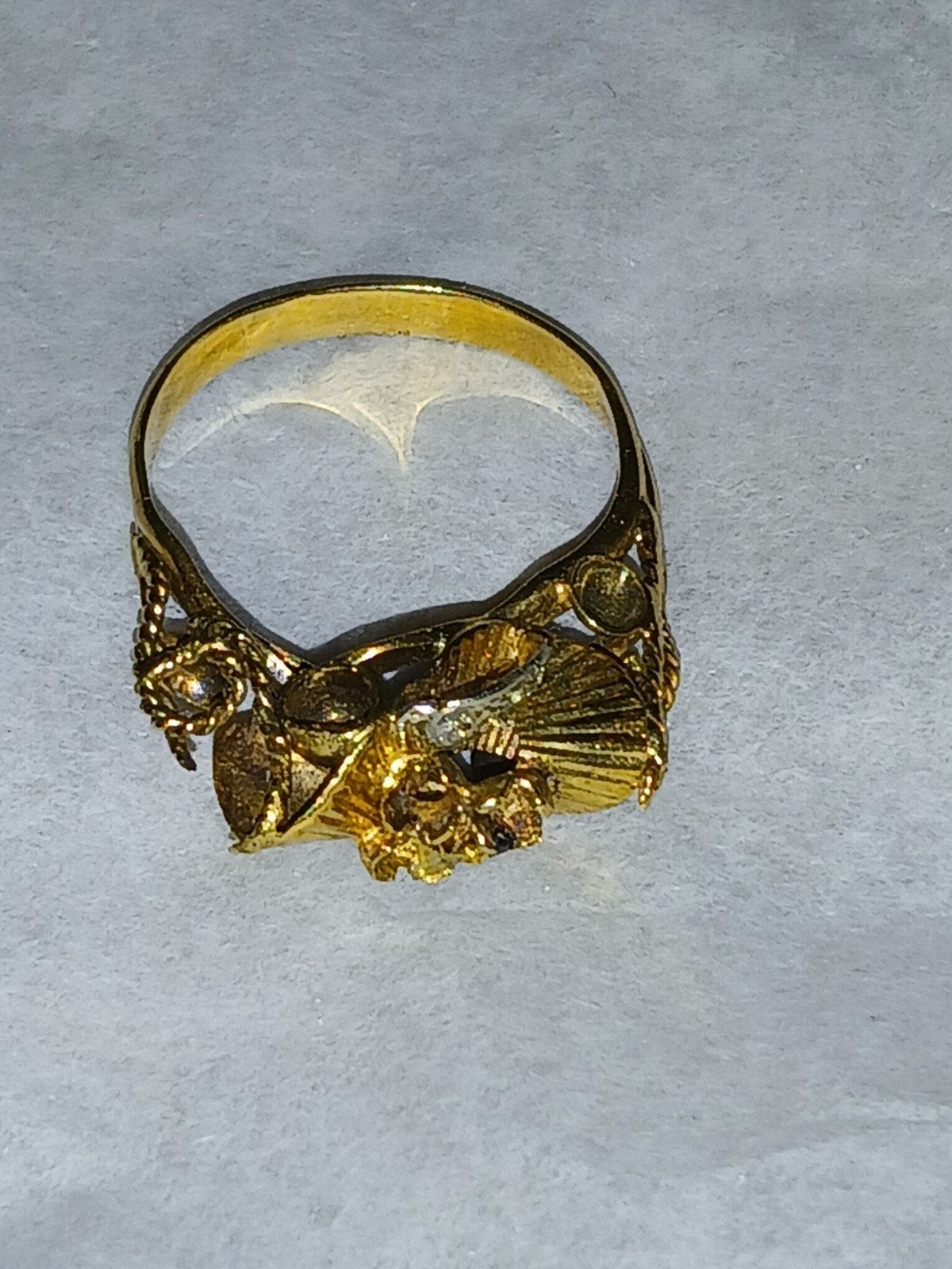 Antieke gouden ring ca. 1900–1920 – echte robijn en diamant, Sieraden, Tassen en Uiterlijk, Antieke sieraden, Ophalen of Verzenden