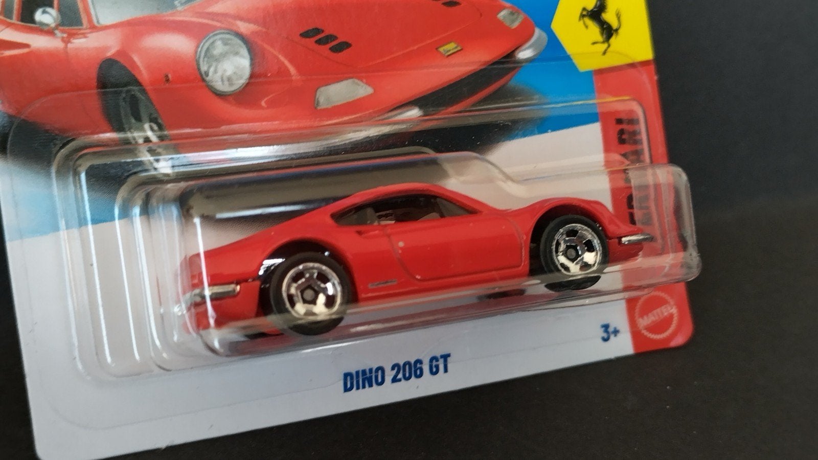Ferrari Dino 246 GT 1:64 Hotwheels Pol, Hobby en Vrije tijd, Auto, Verzenden, ., Nieuw