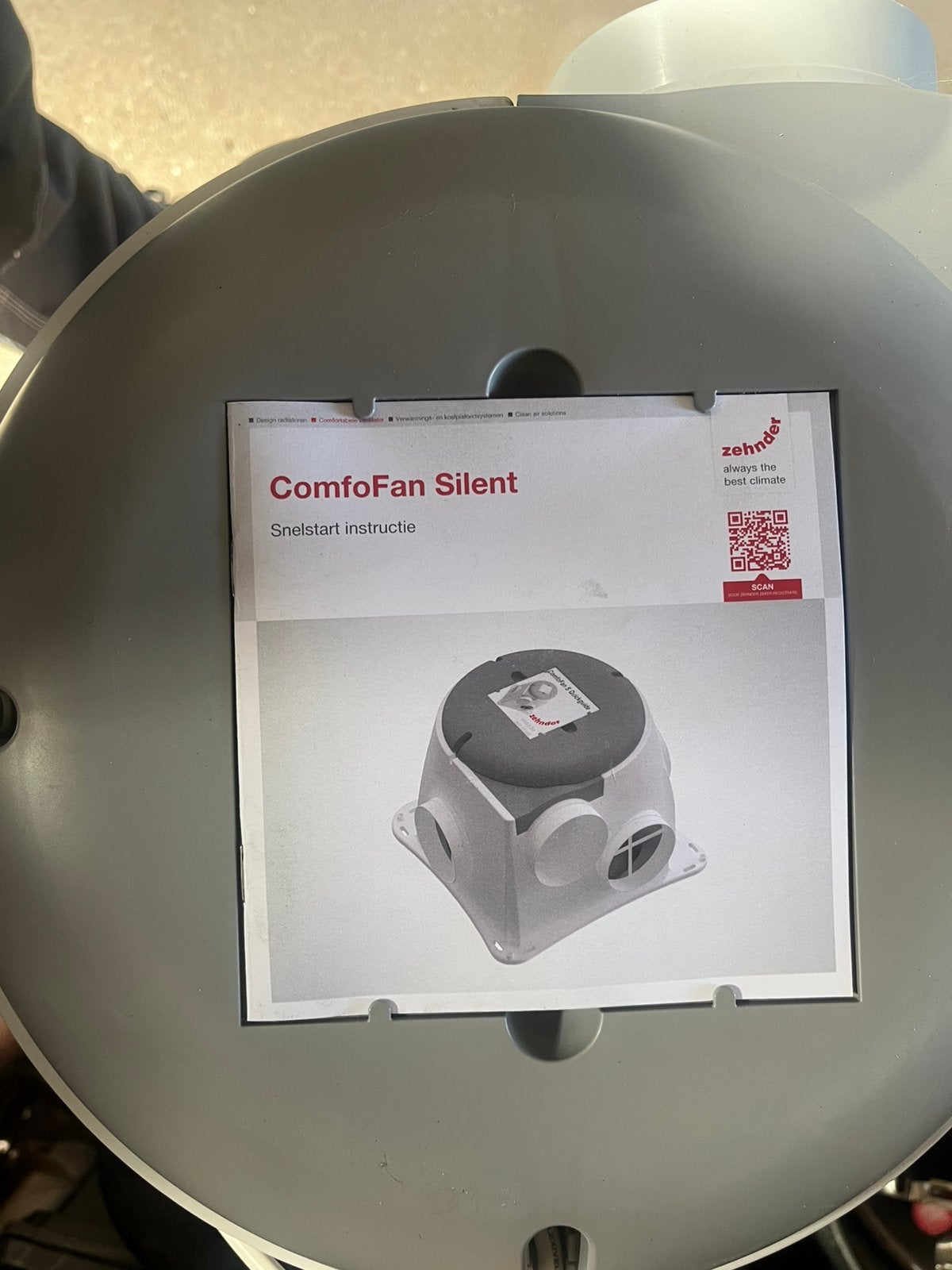 Comfobox Mechanische Ventilatiebox, Ophalen of Verzenden, Gebruikt, Ventilator en Afzuiger