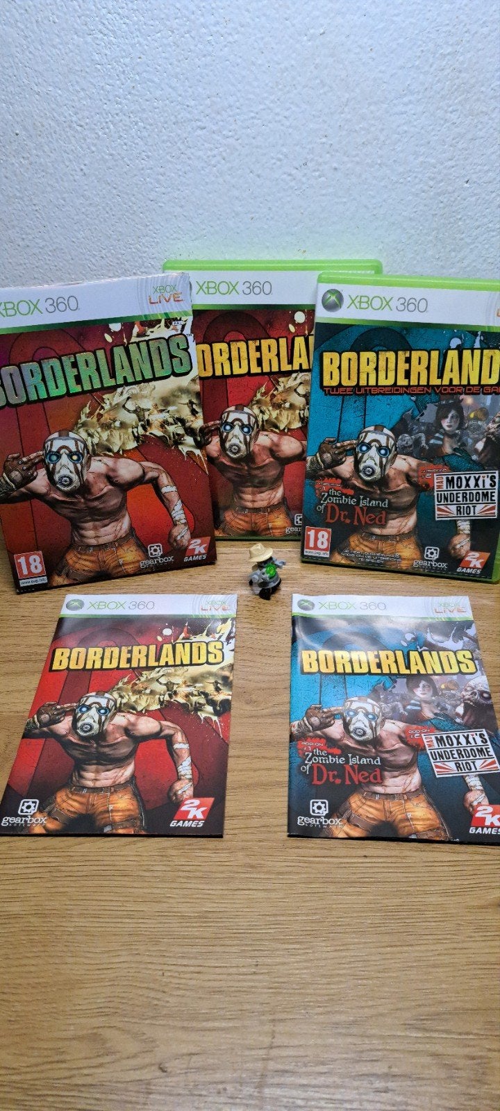 Borderlands Xbox 360: Slipcase &  Borderlands Uitbreidingsed, Ophalen of Verzenden, Zo goed als nieuw, Avontuur en Actie