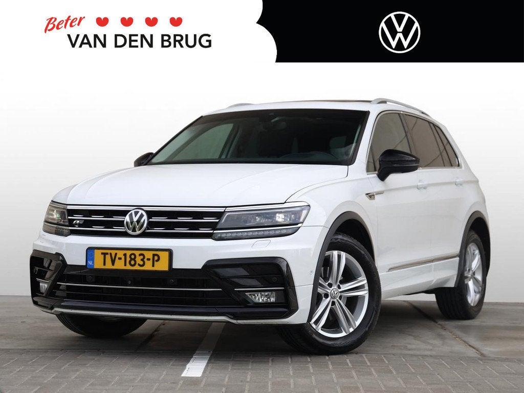 Volkswagen Tiguan 1.4 TSI 4Motion R-Line 150PK DSG | Panoram, Automaat, Gebruikt, 4 cilinders, Wit