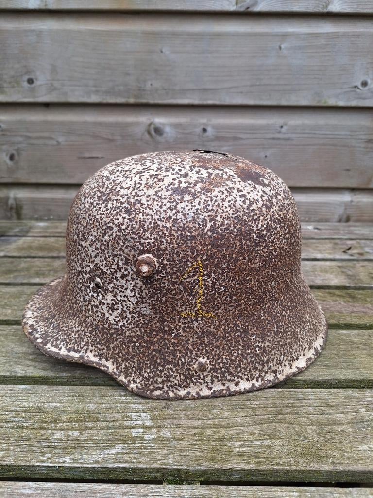 M16 helm1 duits wo1 ww1, Ophalen of Verzenden, Landmacht, Duitsland, Helm of Baret